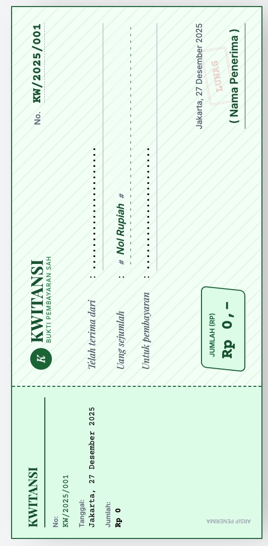 Preview Kwitansi PDF